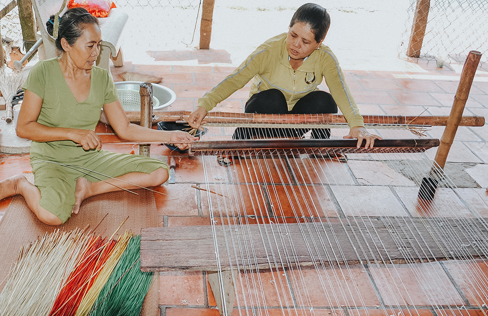 Featured Mat Weaving Villages in An Hiep Nhon Thanh - Ben Tre